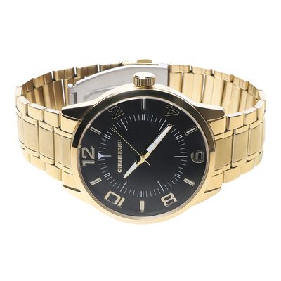 Relógio Analógico Masculino Chilli Beans Metal Dourado